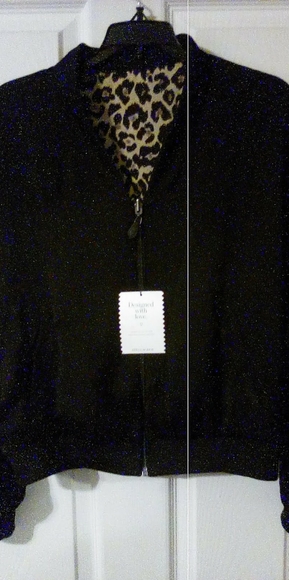 🆕 Stella & Dot Reversible Bomber Jacket - Picture 5 of 5